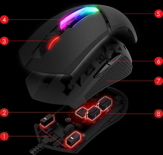 MSI Gaming Mouse-CLUTCH GM30
